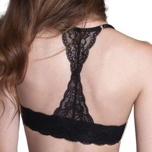 THE BRA LAB "Catalonian Lace Leather" Multiway, Interchangeable Back Strap